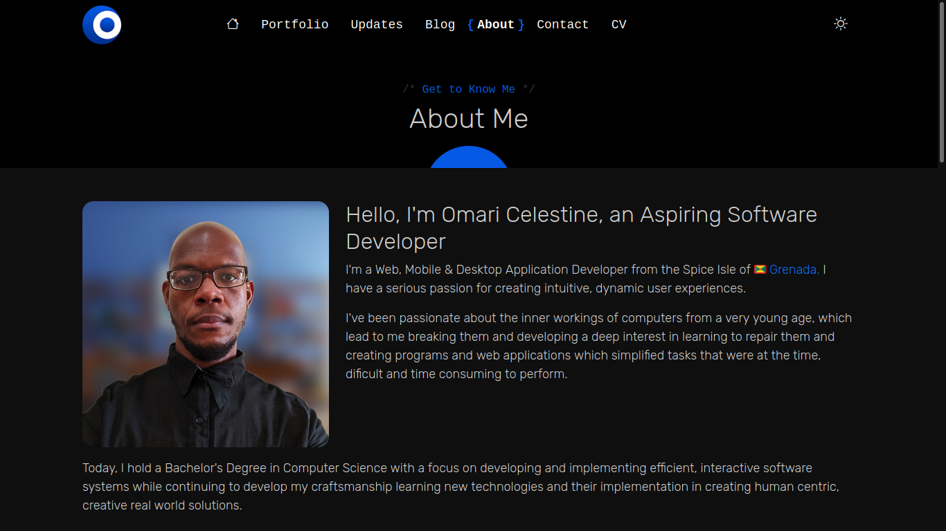 My Personal Portfolio